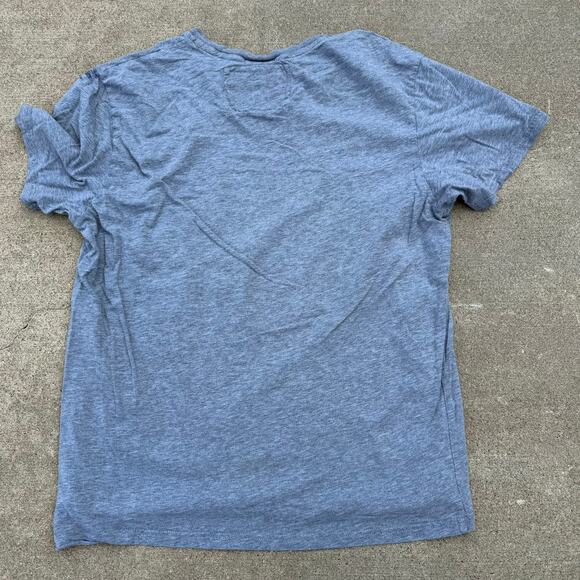 American Eagle Vintage Fit Blue Graphic T-Shirt - Size L - Picture 4 of 5